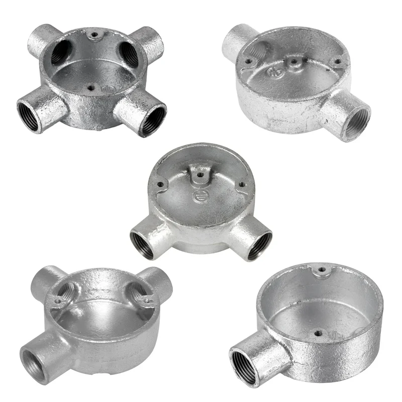 Leuchtkasten Armatur Verzinkter Stahl Klemmenkasten für Lampe ~3226