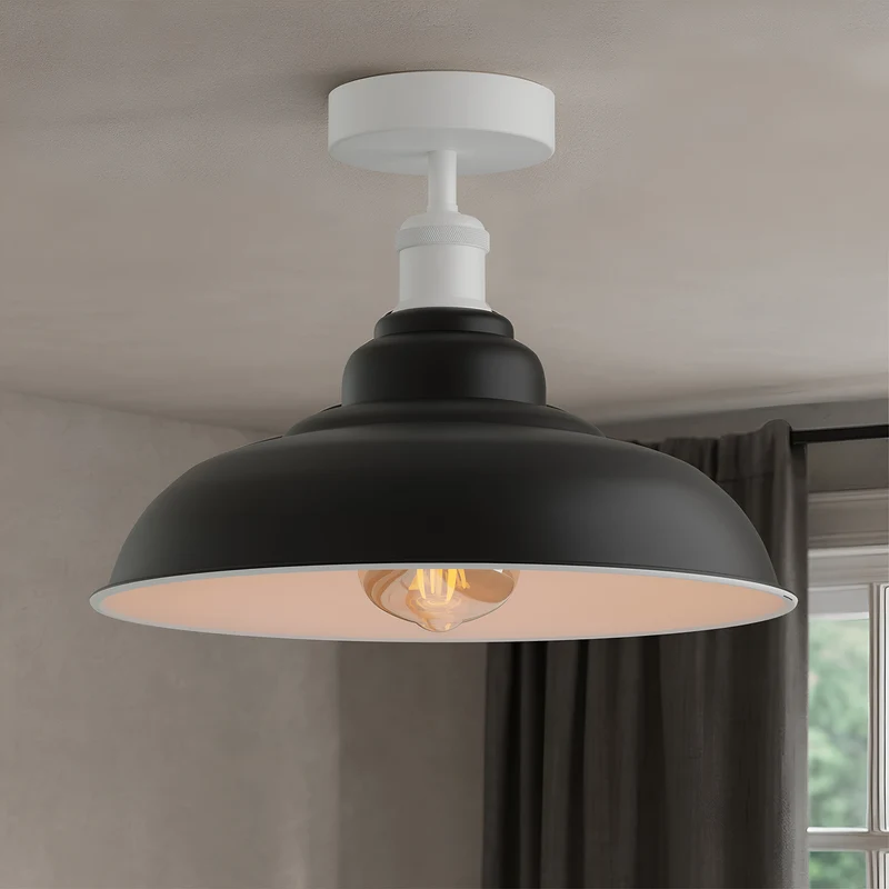 Industrie Deckenlampe Flur Retro Vintage Design E27 ~3306