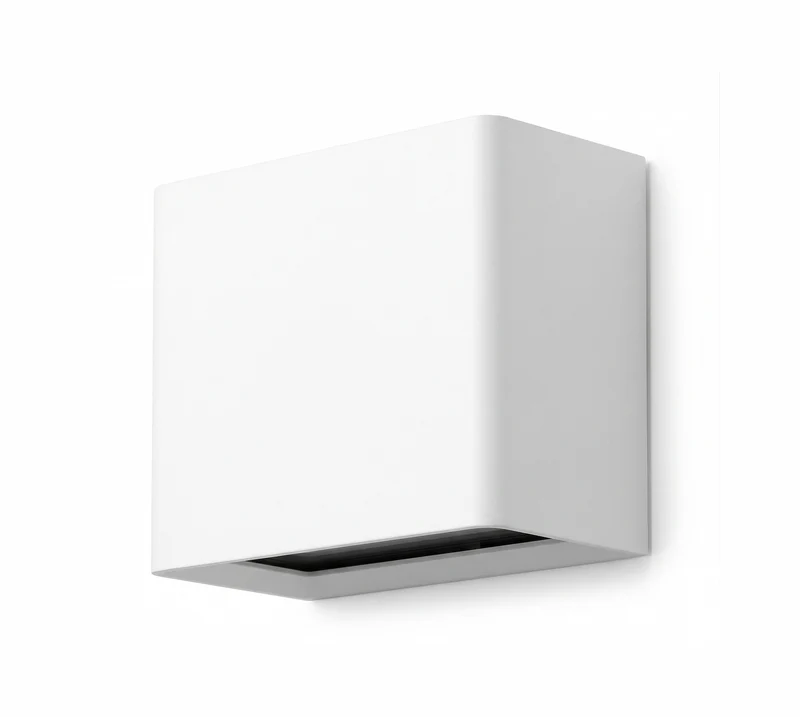 LED Akku Wandleuchte mit Bewegungssensor, Up- & Downlight, Lichtfarbe und Helligkeit einstellbar, mit Fernbedienung, weiß, wiederaufladbar, Innenbereich