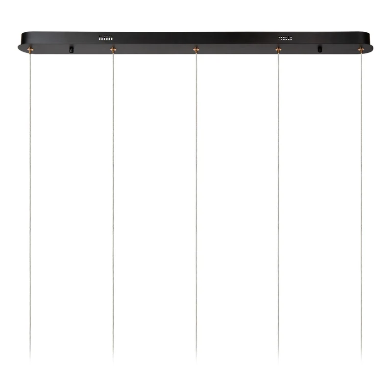 LED-Pendelleuchte Berliane 5-flammig dimmbar 93cm