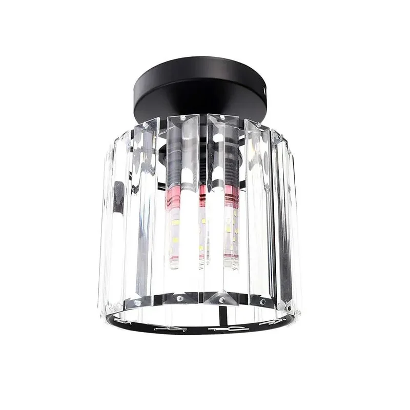 Kristall Deckenleuchte Glas E27 Luxus Glamour Design ~3292