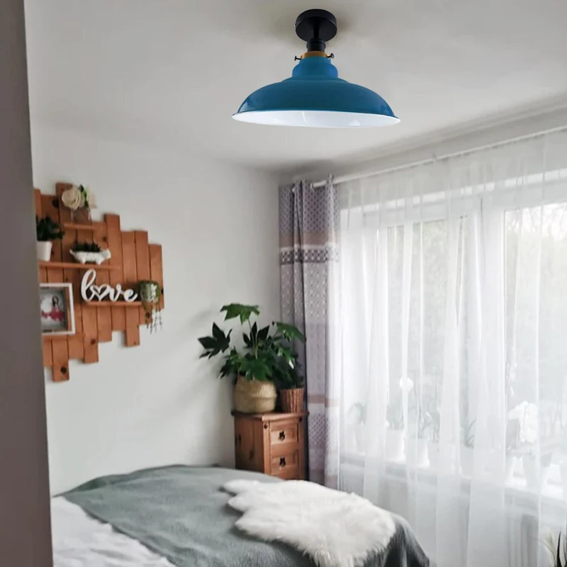 Ledsone Vintage Deckenleuchte wohnzimmer | Ø 32 cm ~ 3286