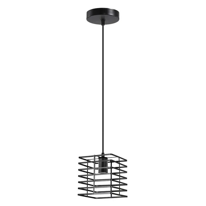 Moderne Pendelleuchten Quadrat Drahtkäfig~3216