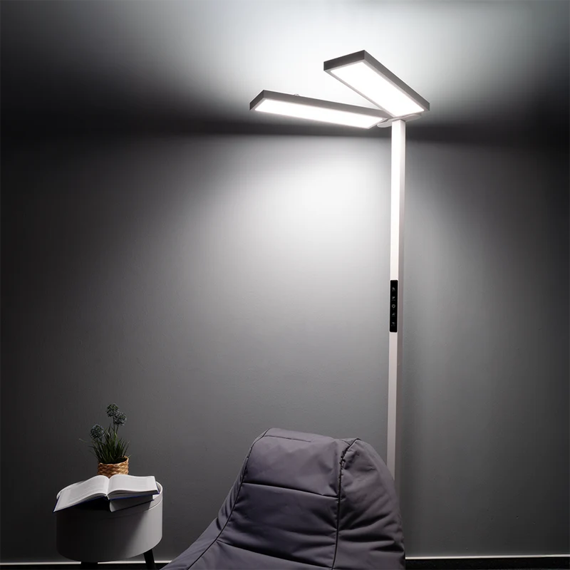 LED Büro-Stehleuchte DUO, Up/Down, 120W, 8500 lm, 4000 K (neutralweiß)