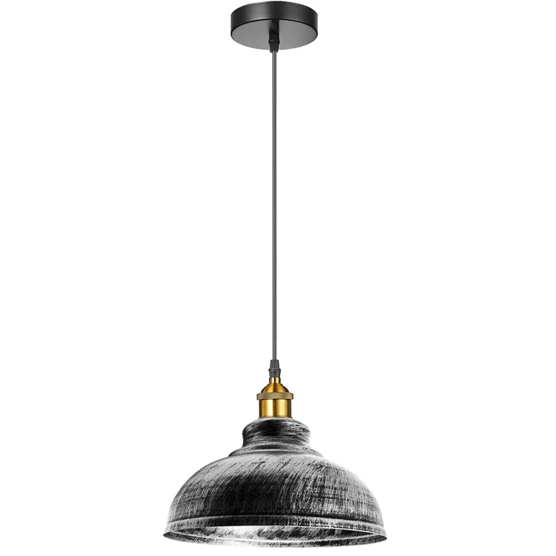 Farbige Industrie Pendelleuchte Ø29cm Retro Hängelampe ~3276