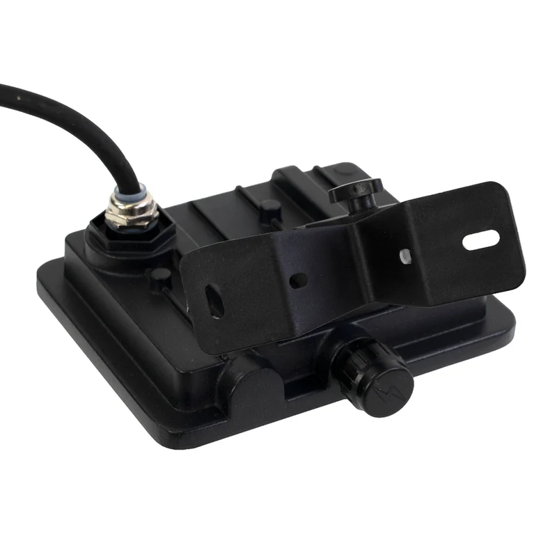LED-Fluter, BeamPlug, 10 W, 4000 K (neutralweiß), 1200 lm, schwarz, verstellbare Leuchtrichtung, Plug-In Sensor Vorrichtung, IP65 Kabelverbinder, Wand- & Eckmontage