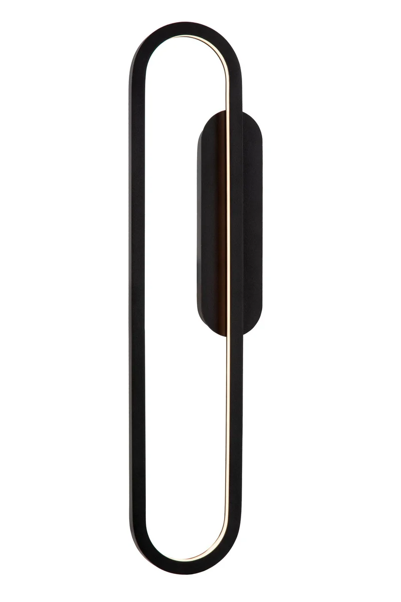LED-Wandleuchte Thelma dimmbar 60cm Schwarz