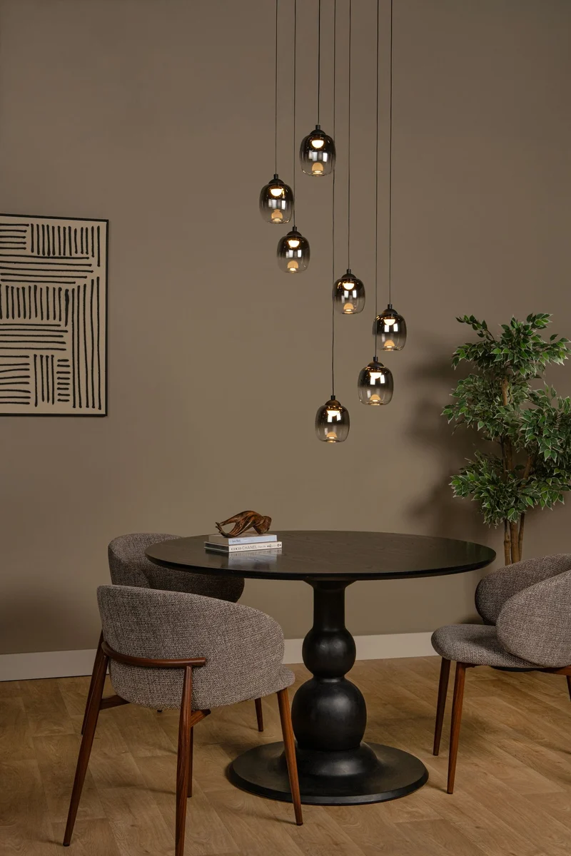 LED-Pendelleuchte Tamino 7-flammig dimmbar Warmweiß 52cm
