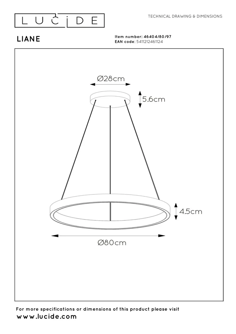 LED-Pendelleuchte Liane 2-flammig CCT dimmbar Ø 80cm Rostfarben