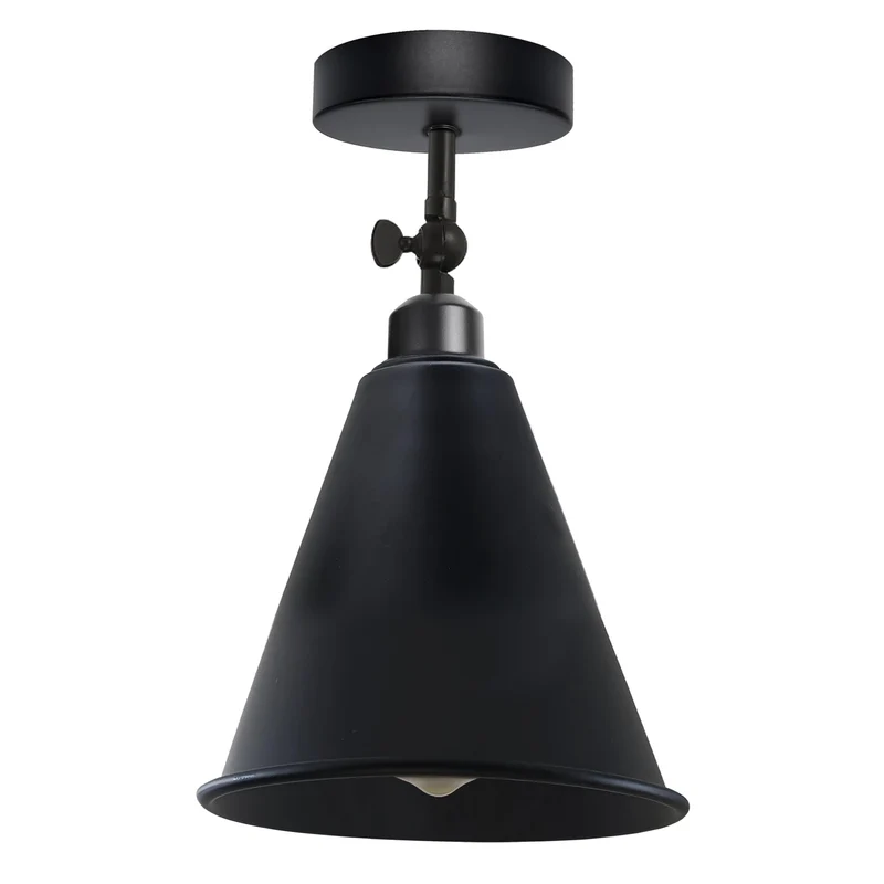 Schwarze Deckenleuchten verstellbar Vintage Deckenlampe~3259