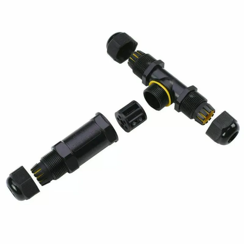 T- und Y-Kabelverbinder wasserdicht IP68 Anschlussdose~3256