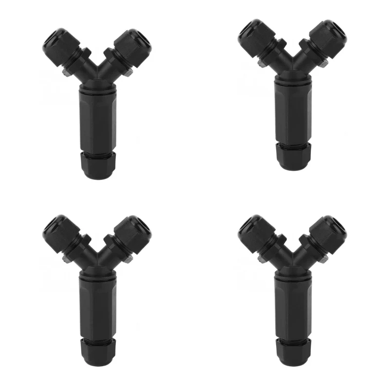 T- und Y-Kabelverbinder wasserdicht IP68 Anschlussdose~3256
