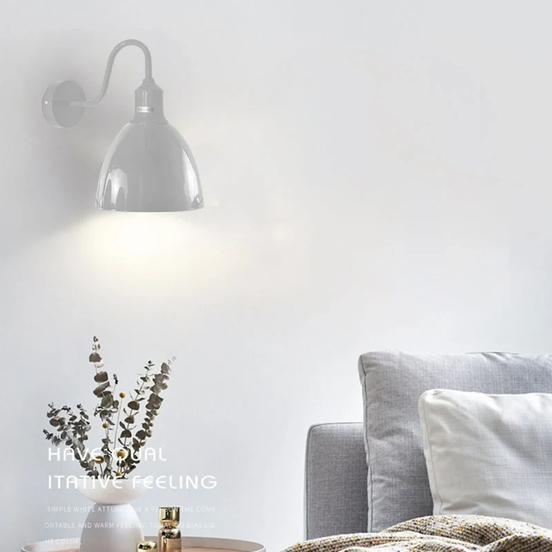 Vintage Wandleuchte E27 Industrial Design Wandlampe Innen ~3249