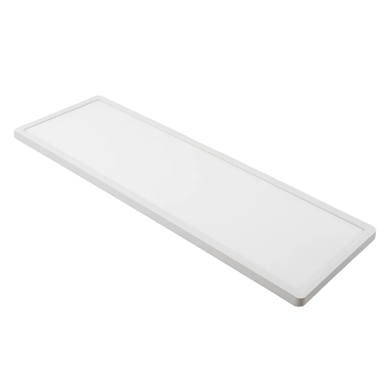 LED-Panel mit Fernbedienung, 58×20 cm, weiß, 24 W, 2200 lm, IP44 Wassergeschützt, Helligkeit und Lichtfarbe einstellbar