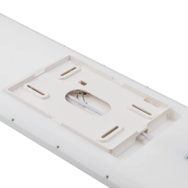 LED-Panel mit Fernbedienung, 58×20 cm, weiß, 24 W, 2200 lm, IP44 Wassergeschützt, Helligkeit und Lichtfarbe einstellbar