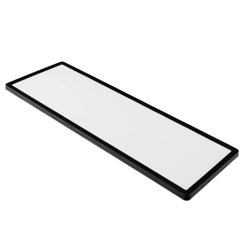 LED-Panel mit Fernbedienung, 58×20 cm, schwarz, 24 W, 2200 lm, IP44 Wassergeschützt, Helligkeit und Lichtfarbe einstellbar