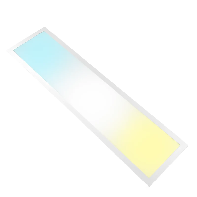 LUXULA LITEQ 80, LED-Panel mit Fernbedienung, 80×20 cm, weiß, 40 W, 4400 lm, UGR<19, Helligkeit und Lichtfarbe einstellbar