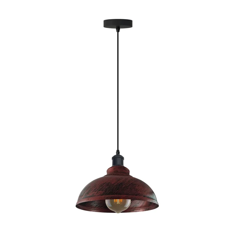 Retro Deckenlampe Vintage Pendelleuchte Hängelampe Ø 29cm ~ 3193