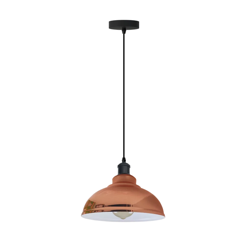Retro Deckenlampe Vintage Pendelleuchte Hängelampe Ø 29cm ~ 3193