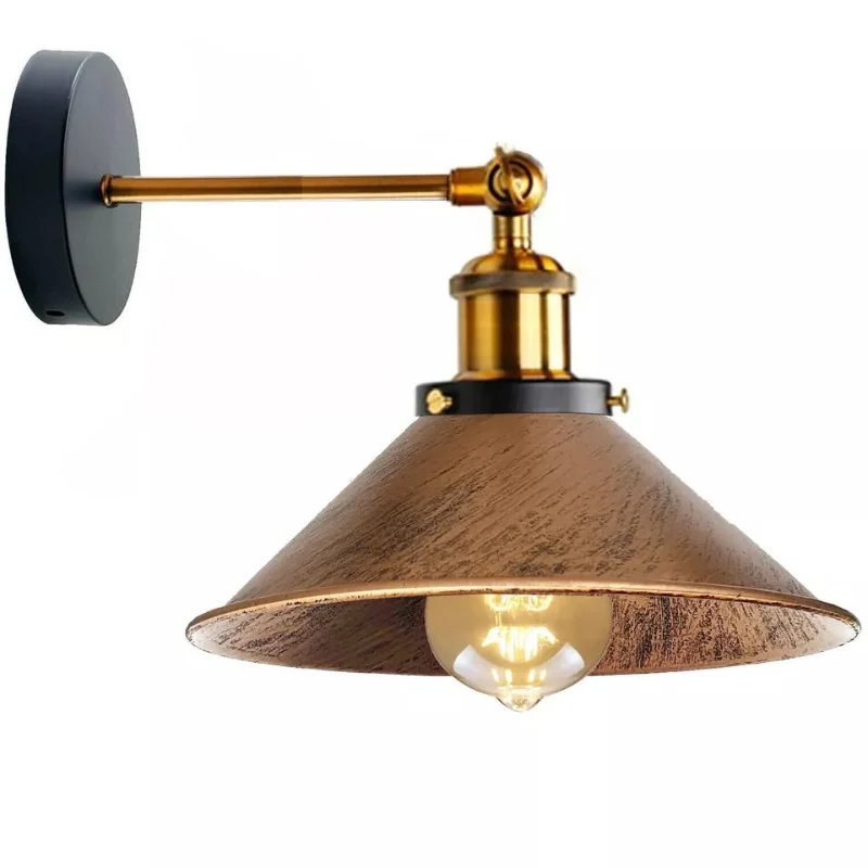 LED-Wandleuchten innen gebürstetes Kupfer, 1-flammig~3122