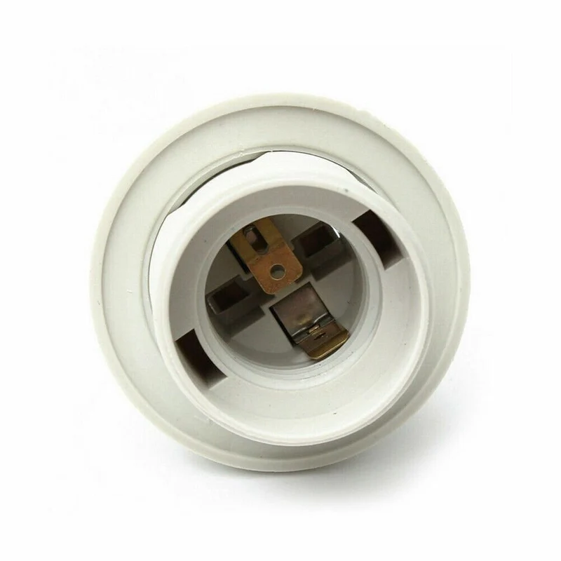Lampenschirm Lampenfassung Kragenring Adapter Lampenfassung Weiß Schwarz~3105