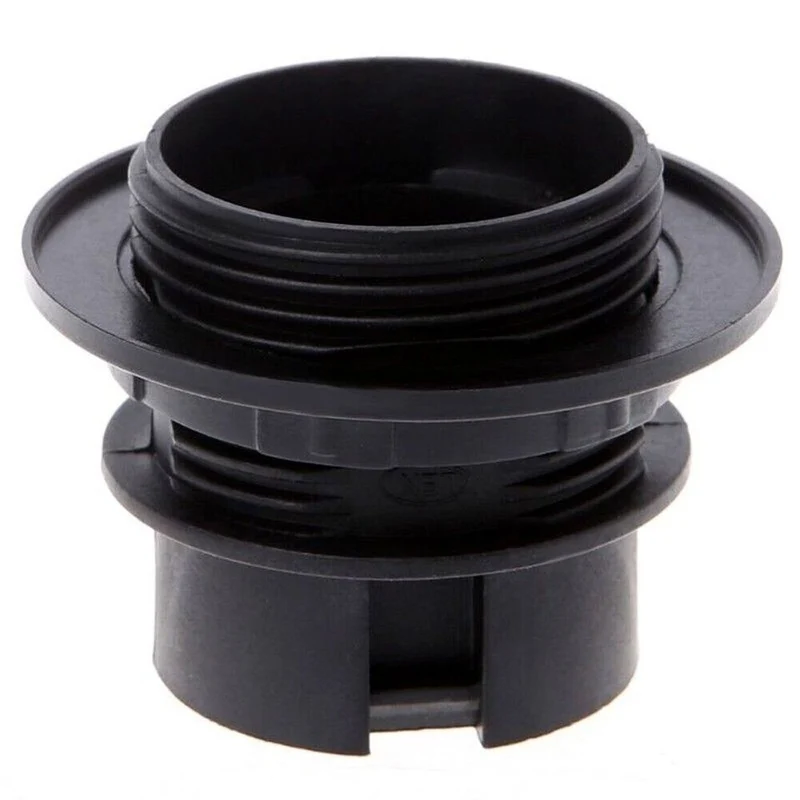Lampenschirm Lampenfassung Kragenring Adapter Lampenfassung Weiß Schwarz~3105