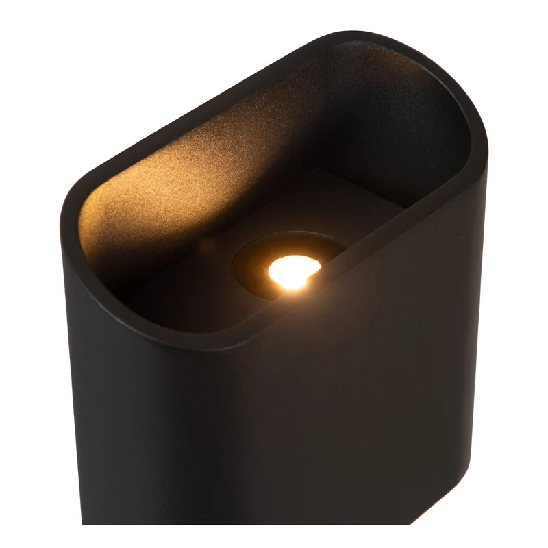 LED-Außenwandleuchte Atila 2-flammig dimmbar IP65 500lm Schwarz