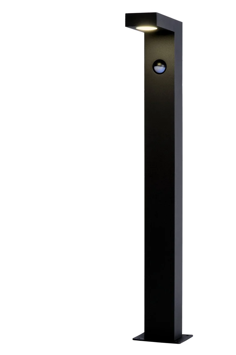 LED-Pollerleuchte Texas-Ir mit Bewegungsmelder IP54 Anthrazit