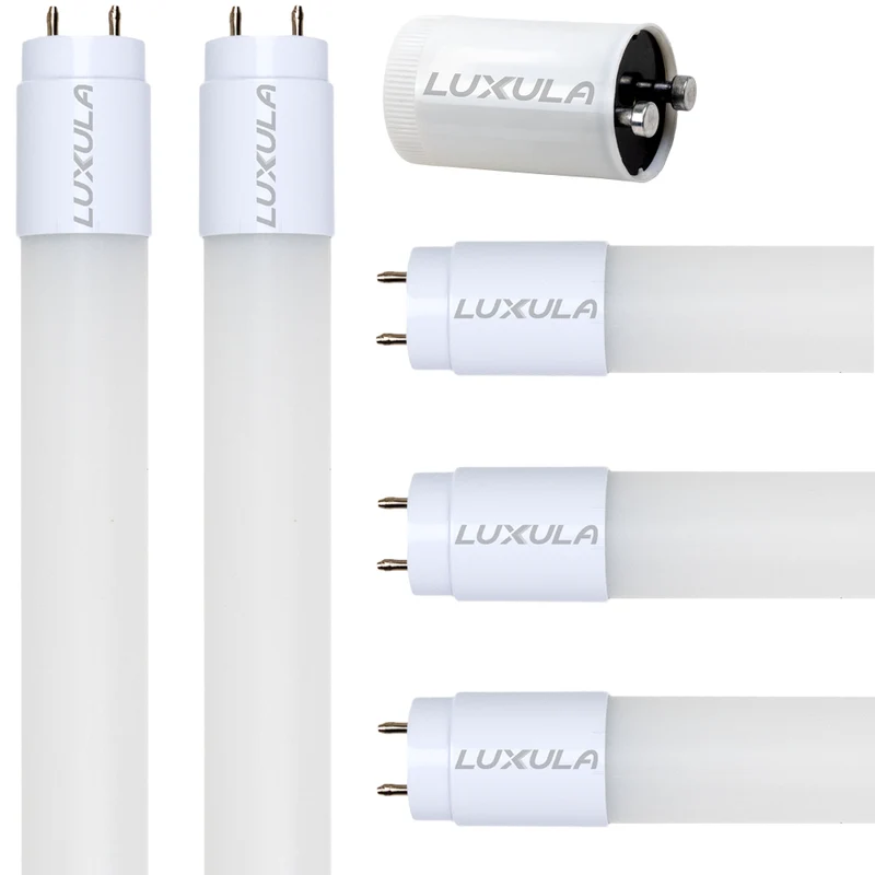 LED T8 Röhre, 60 cm, 160 lm/W, 9 W, 1400 lm, 3000 K (warmweiß), mit Brücke, hohe Energieeffizienz