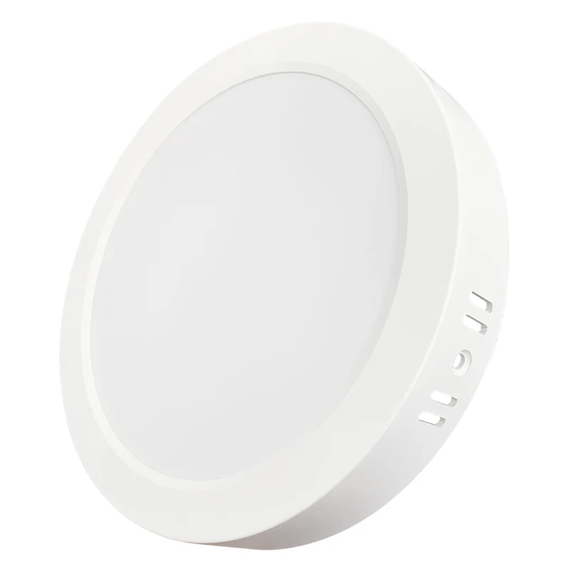 LED Aufbauleuchte in Weiß, 18 W, 230 V, IP44-geschützt, 1800 lm, Lichtfarbe einstellbar, Ø224x35 mm, Deckenleuchte mit Diffusor, Badezimmerlampe