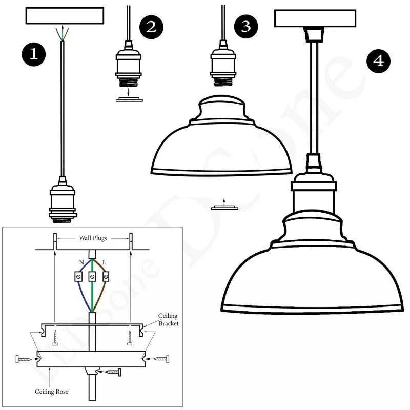 Wohnzimmerlampen hängend, burgunder farbe , E27, Ø 29 cm~3094