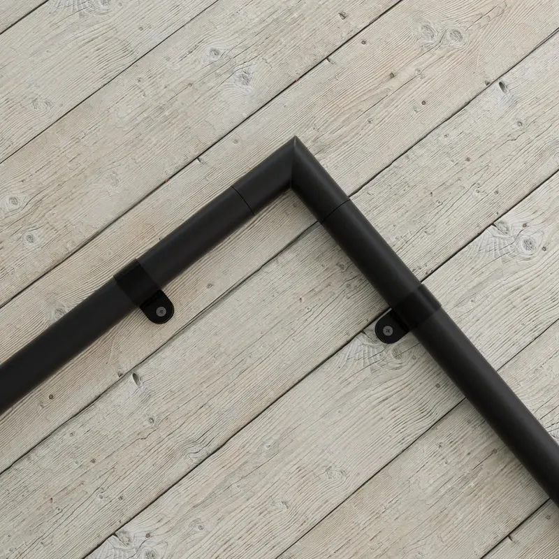 Schwarze Kunststoff P Clips Klemmbefestigungen für Kabelkanal ~3241