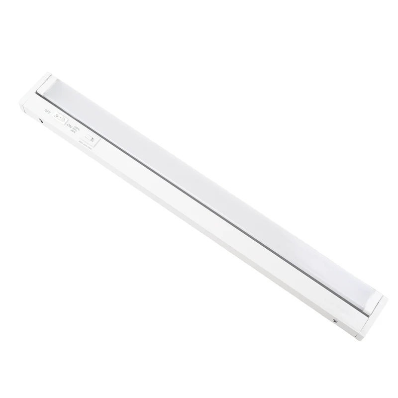 LED-Unterbauleuchte, schwenkbar, mit Schalter, 55 cm, 8 W, 800 lm, einstellbare Lichtfarbe, dimmbar, erweiterbar, Küchen- und Schrankbeleuchtung