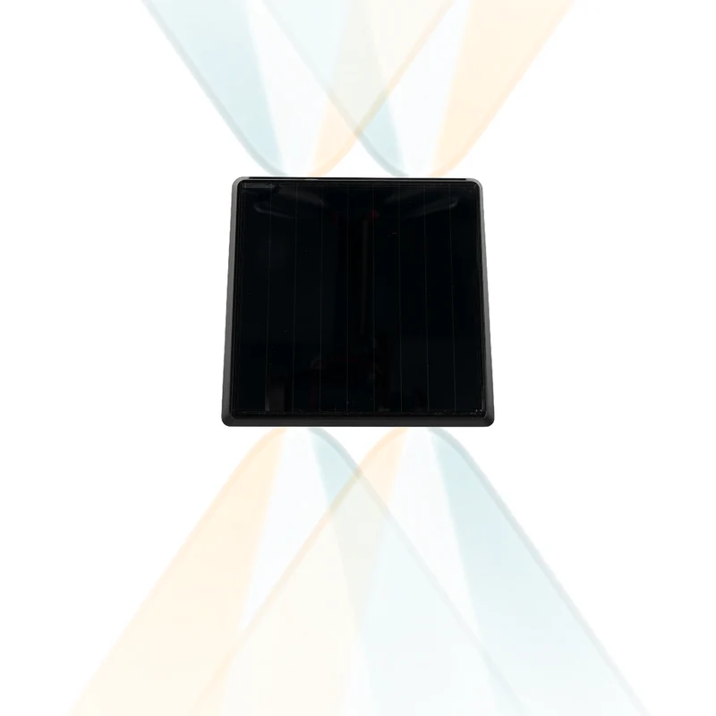 Solar LED Wandleuchte Außen, Up/Down, 2-flammig, 3 Lichtfarben einstellbar (CCT), IP54, mit Akku, Gartenleuchte