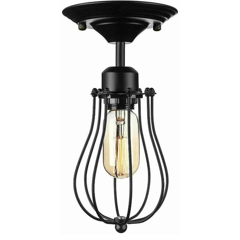 Drahtgestell lampenschirm mit balloon schwarze wandlampen~3050