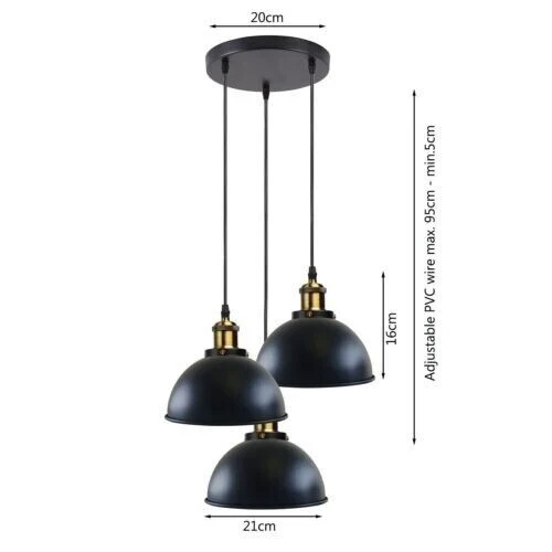 Vintage Decke Pendelleuchte Wohnzimmer~3048