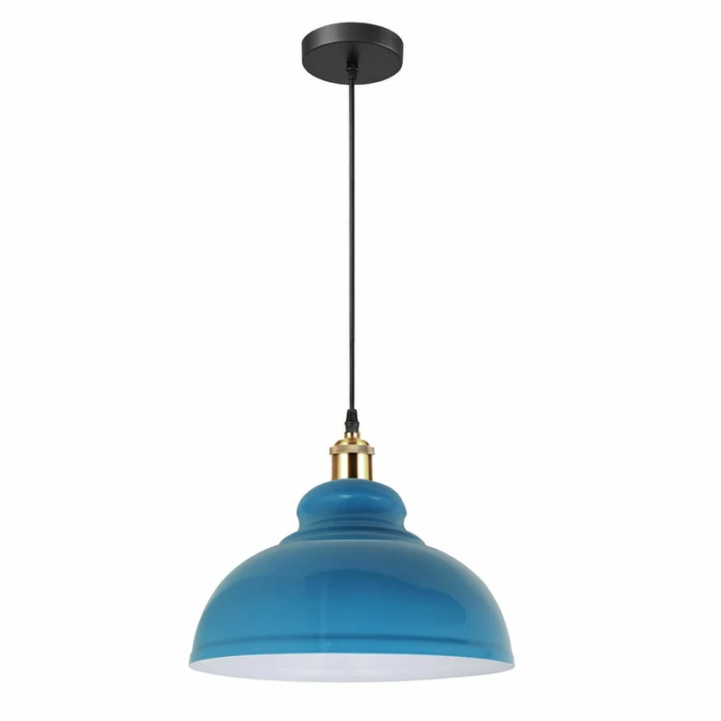 Industrielle lumière vintage Suspension métal Lampe Loft pour Restaurant ~2993
