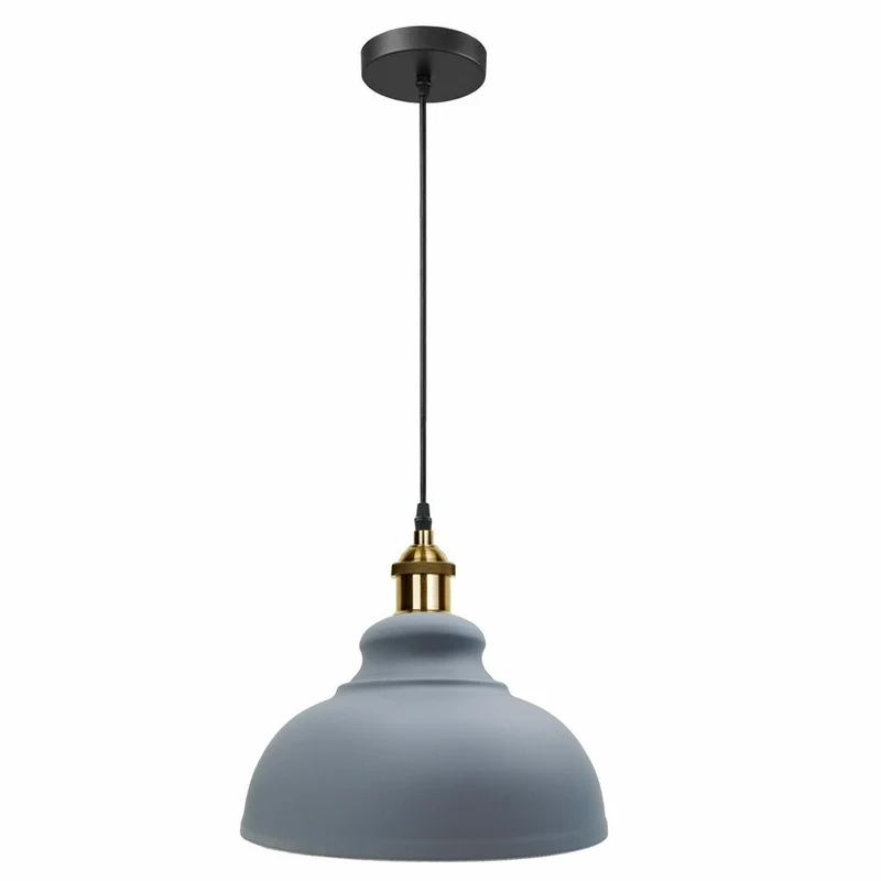 Industrielle lumière vintage Suspension métal Lampe Loft pour Restaurant ~2993