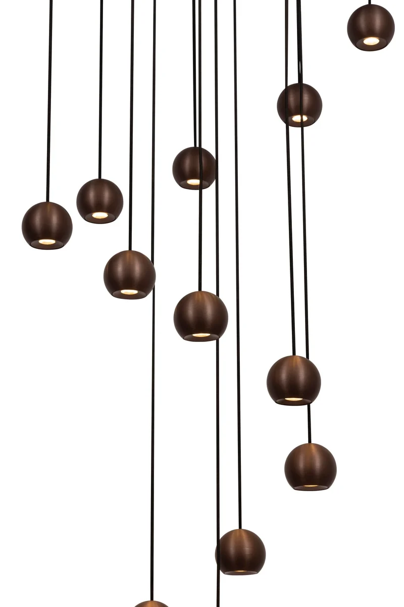 LED-Pendelleuchte Montana 16-flammig CCT dimmbar