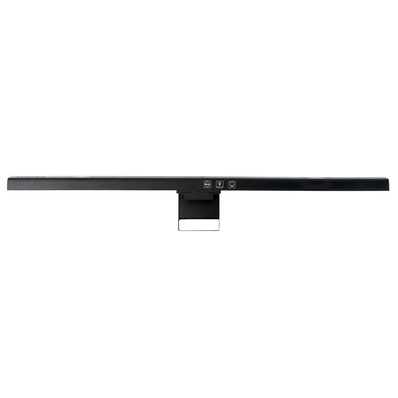 Monitor Lampe in Schwarz, Touch Control, 50 cm, 5 W Leistung, Lichtfarbe und Helligkeit einstellbar, Bildschirmlampe