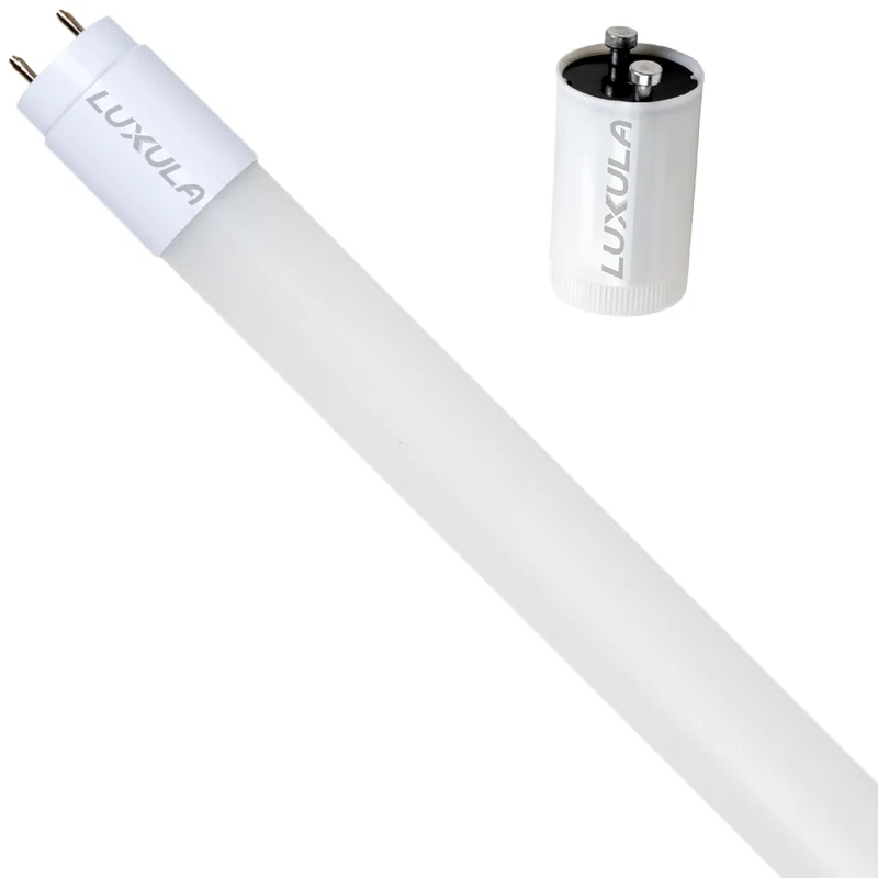 LED T8 Röhre, 120 cm, 120 lm/W, 18 W, 2160 lm, 6000 K (kaltweiß), mit Brücke