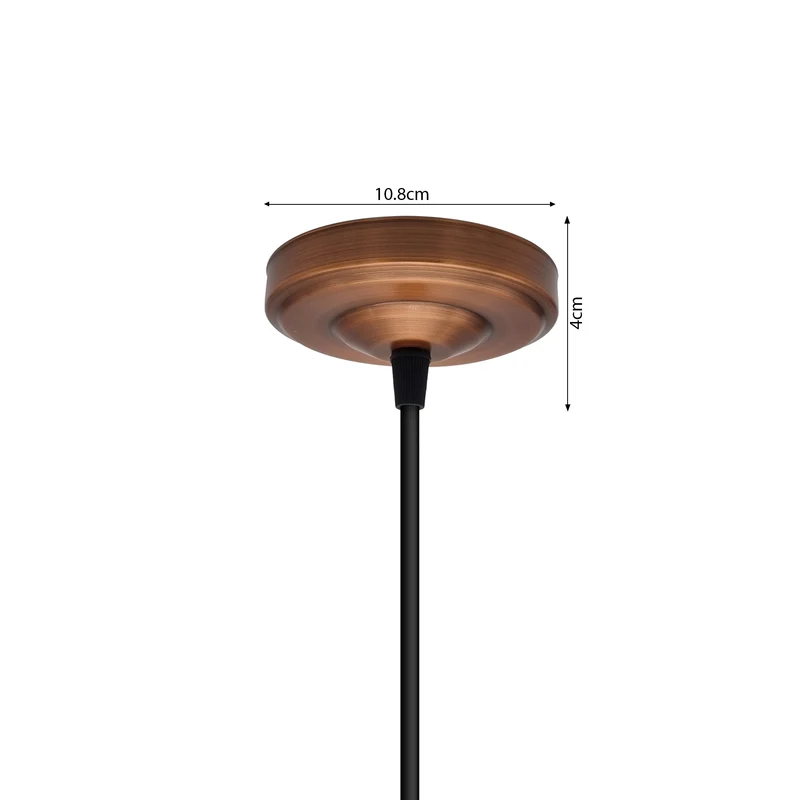 Moderne Deckenrosette 108 mm-Hängelampe Pendelleuchte~2967