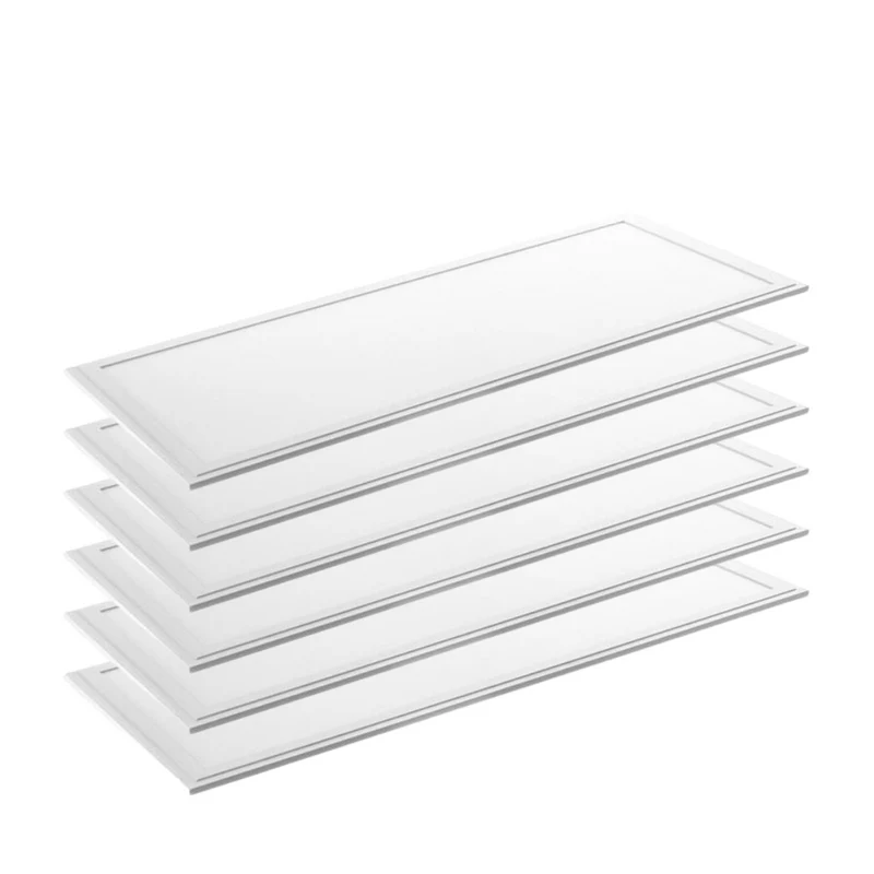 6er Pack LED-Panels, Backlit, 36 W, 120x30 cm, 3000K