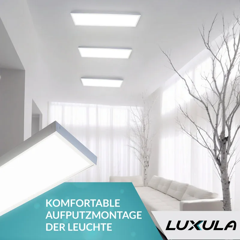 LED Panel, mit Montagerahmen, 120x30, 36W, 3600lm, 6000K, inkl Netzteil