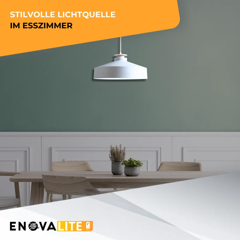 Elegante Pendelleuchte in Weiß inkl E27-Filamentleuchtmittel, 7W/700lm, 2700K/warmweiß, Milchglas, runde Form, aus Stahl, E27-Fassung, IP20, Ø40 cm