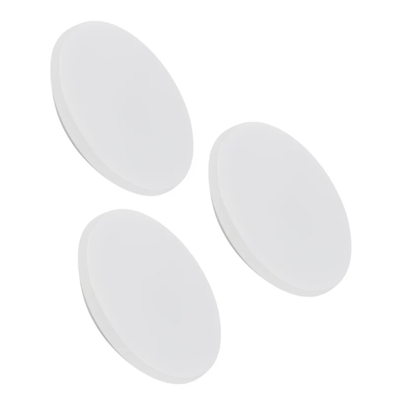 3er-Pack LED Deckenlampe, rund, 24 W, 2500 lm, 3000 K (warmweiß), Ø35 cm, IP44-wassergeschützt, Quick Connector, moderne Leuchte, Badezimmer Lampe