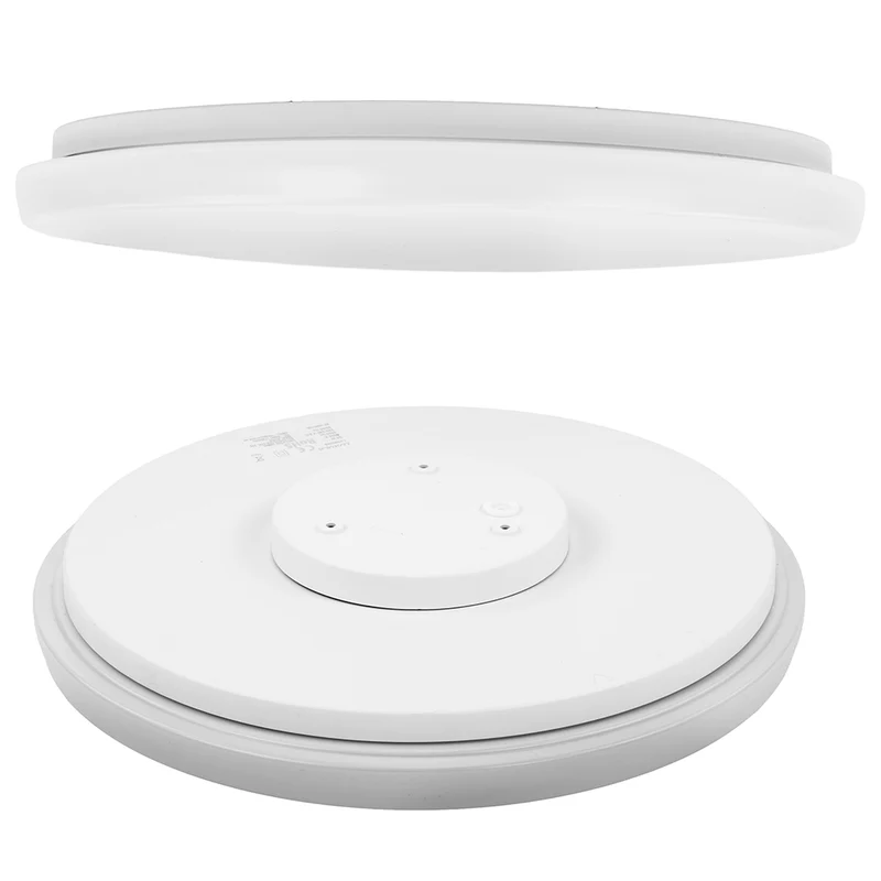 9er-Pack LED Deckenlampe, rund, 12 W, 1200 lm, 4000 K (neutralweiß), Ø25 cm, IP44-wassergeschützt, Quick Connector, moderne Leuchte, Badezimmer Lampe