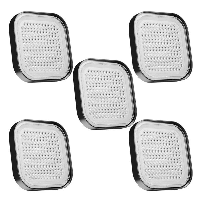 5er-Pack LED-HighBay, Hallenstrahler quadratisch, 150 W, 18000 lm, 5000 K (neutralweiß), IP65