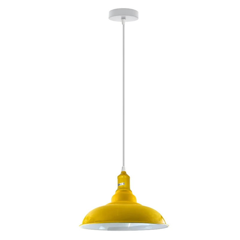Badezimmerlampen decke hangend lampenschirme gelb~3003
