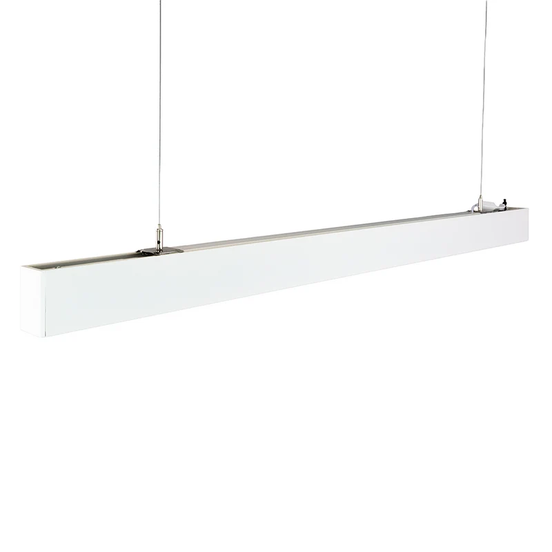9er-Pack LED Büro-/Tresenleuchte Up&Down, weiß, 120 cm, 30 W, 3600 lm, UGR<19, 3000-6500 K (CCT), LIFUD Netzteil, erweiterbar, Aluminium